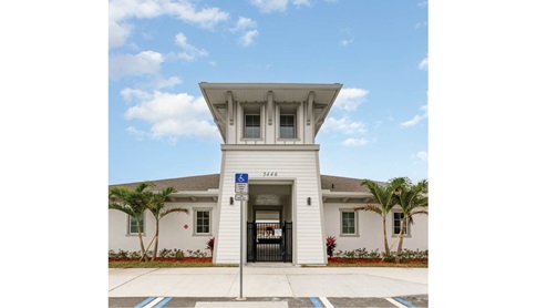 Crystal Bay Estates Clubhouse Front Entry