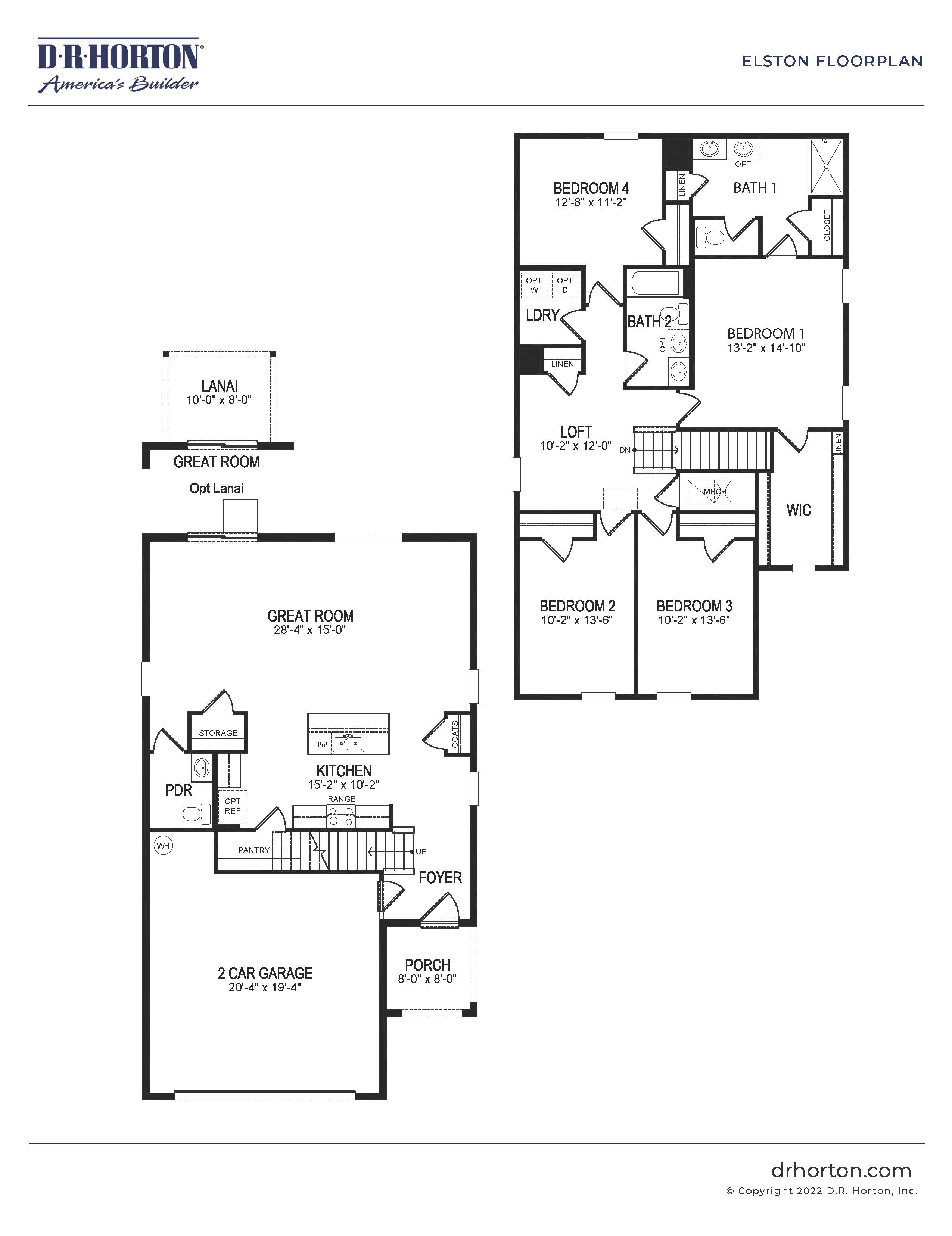 Elston Floorplan