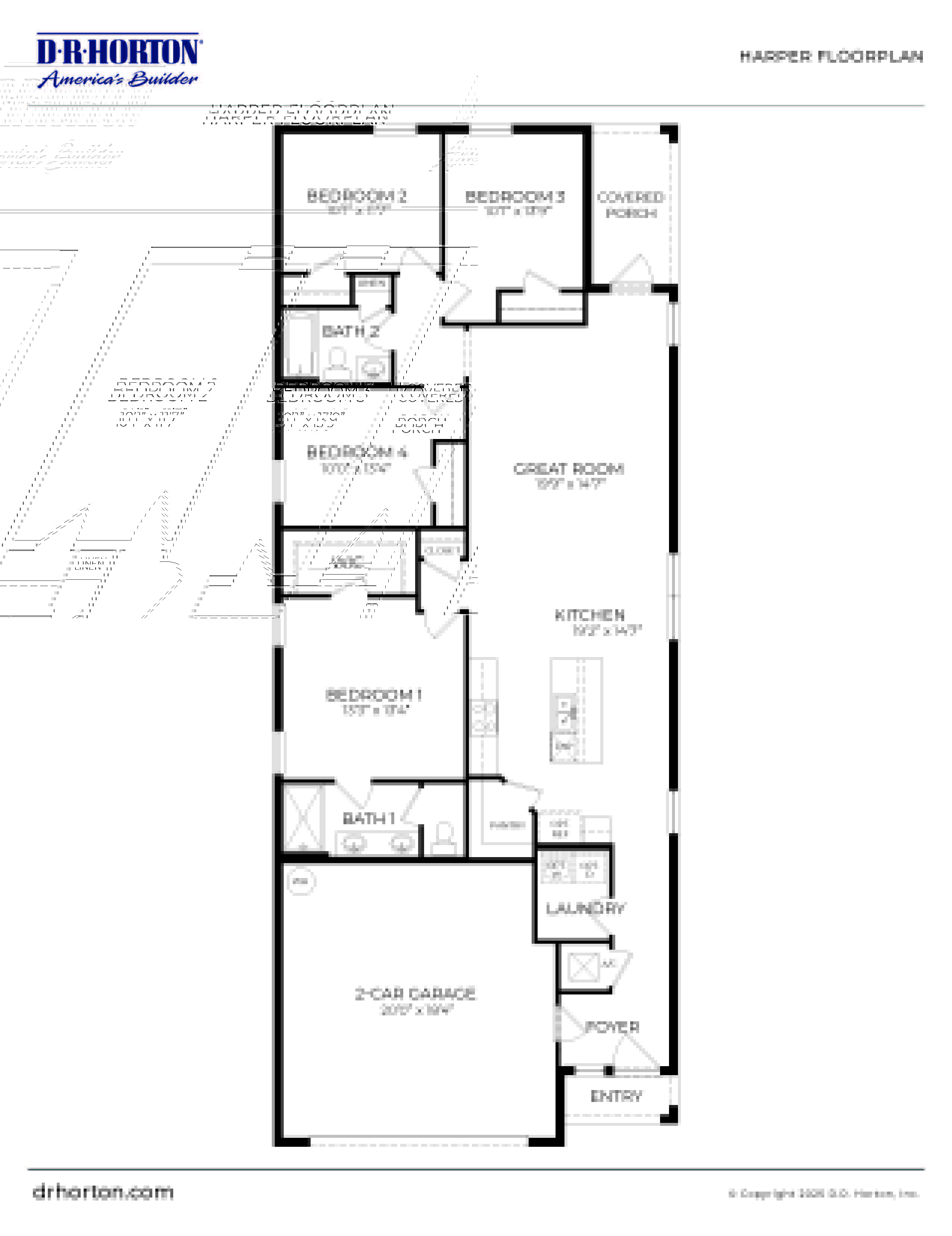 Harper Floorplan