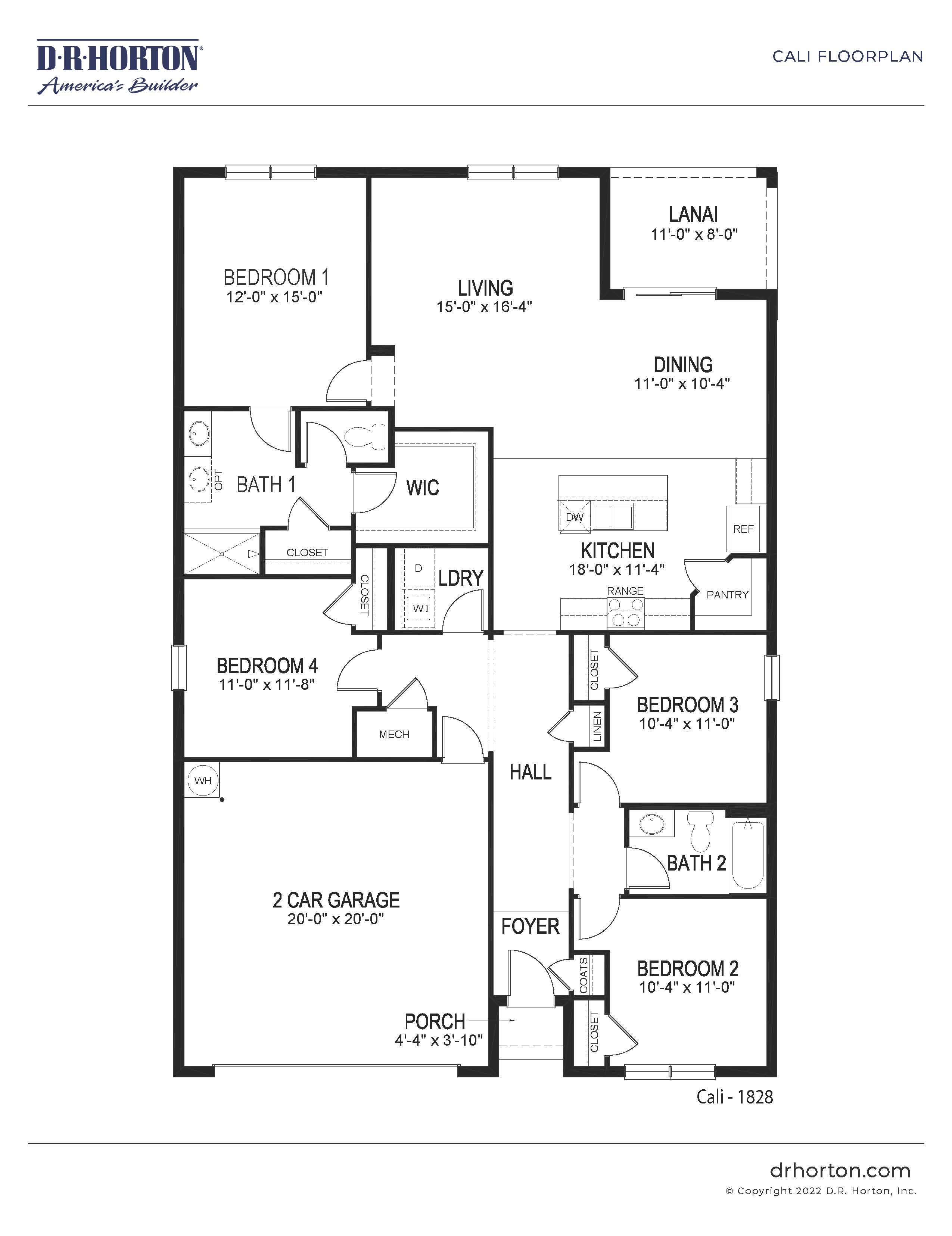 Cali Floorplan