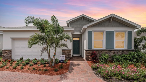 Bristol Model Home Located at Cypress Bay West
