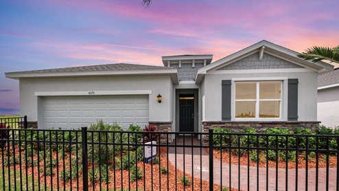 Delray Model Home Exterior