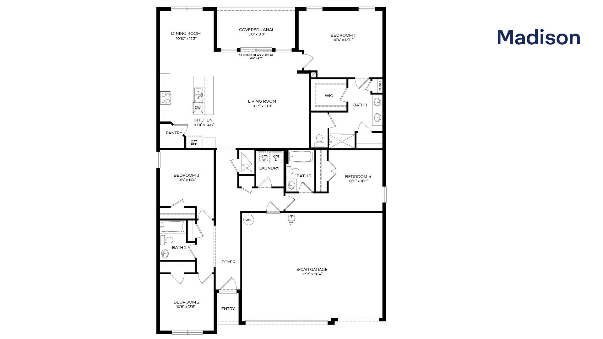 Madison Floorplan