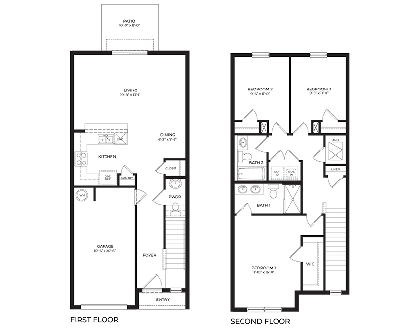 Tortuga Cay Interior Unit Floorplan Layout