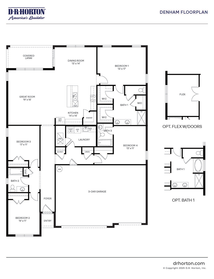 Denham Floorplan
