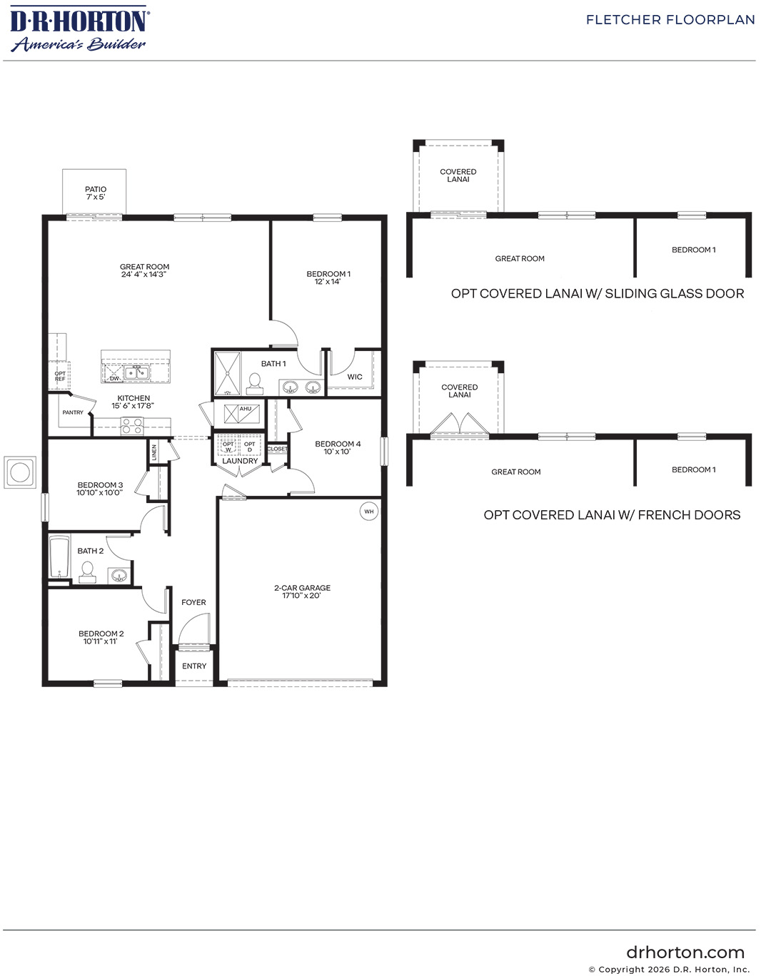 Fletcher Floor Plan