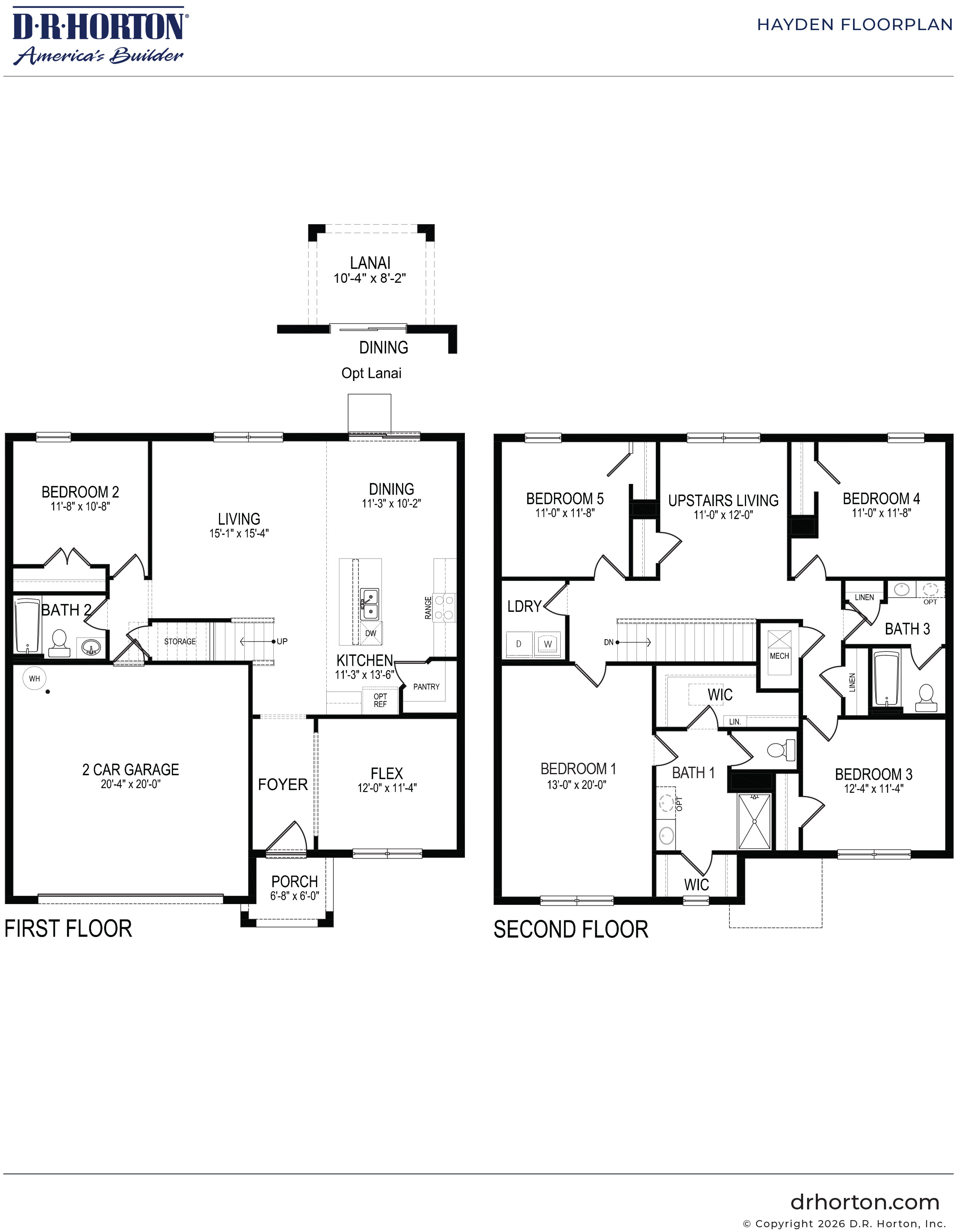 Hayden Floor Plan