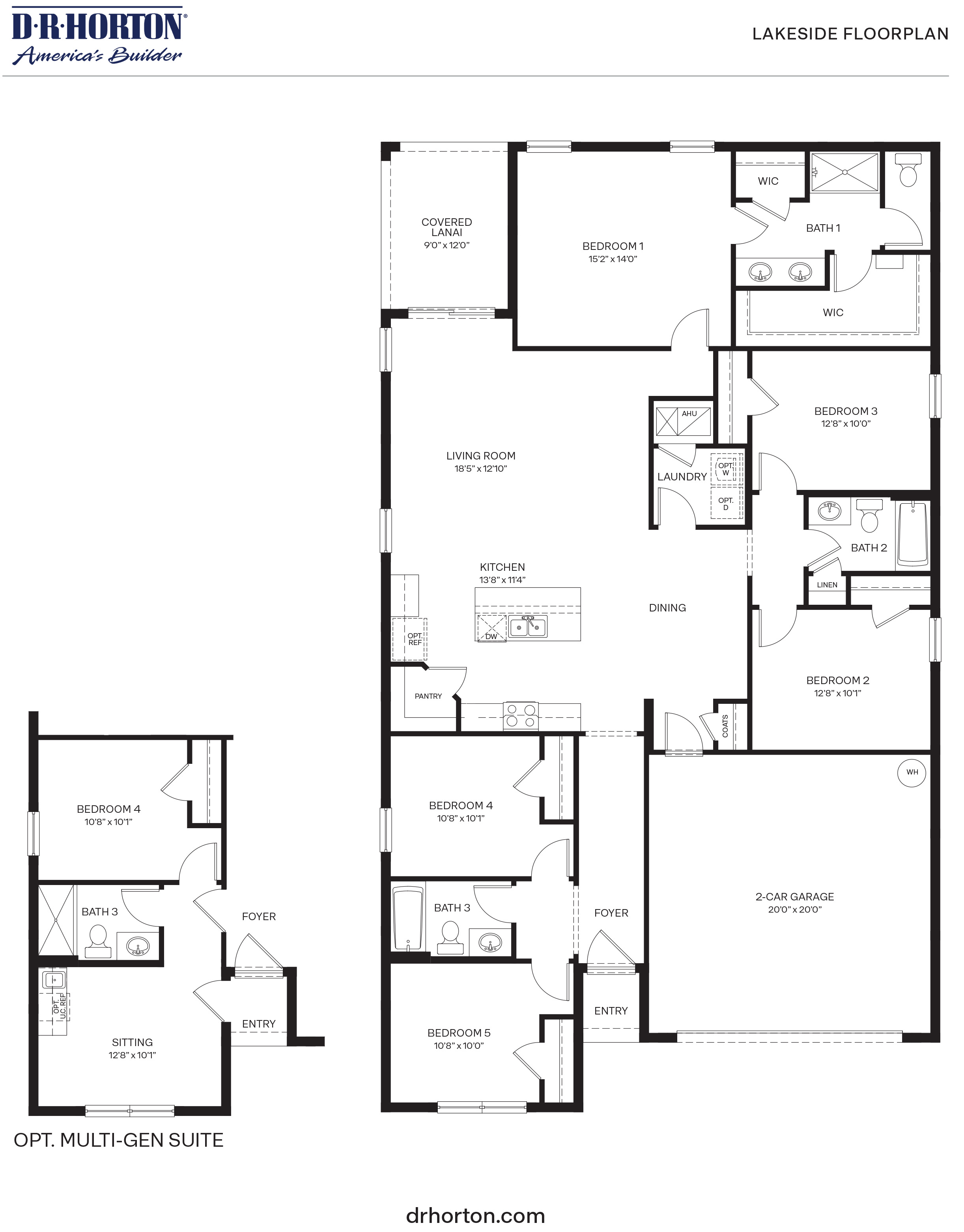 Lakeside Floor Plan
