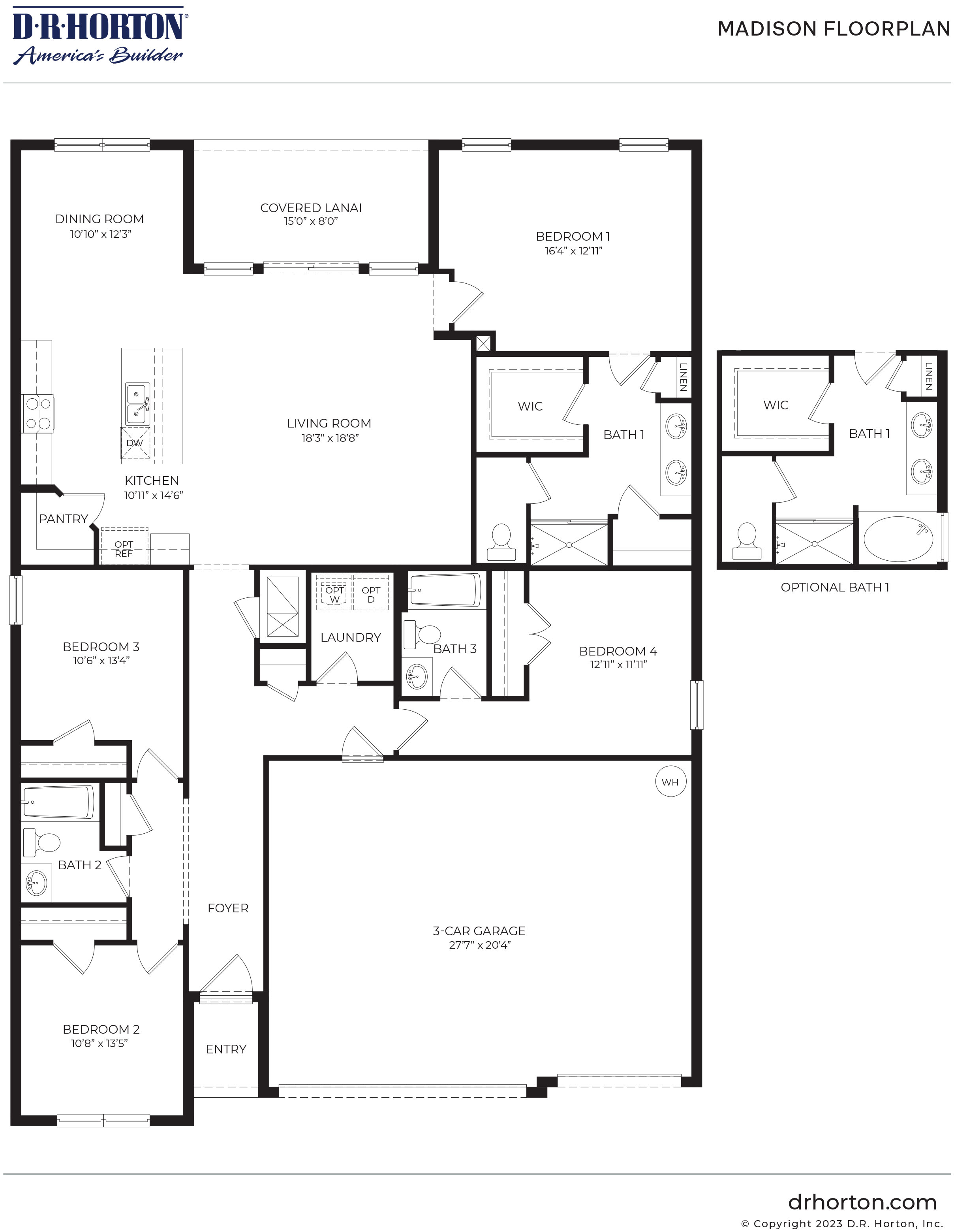 Madison Floor Plan