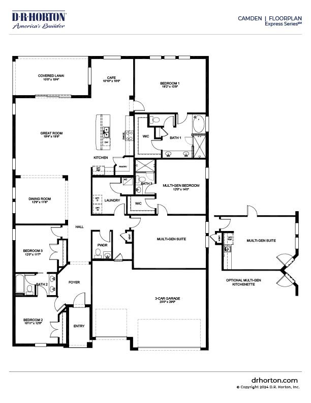 Camden Express Floorplan