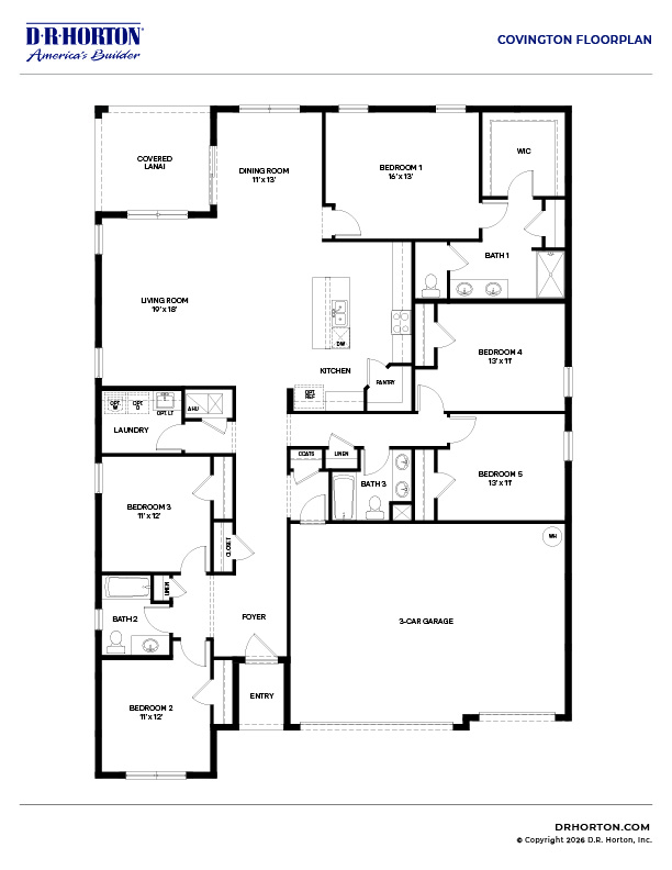 Covington Floor Plan