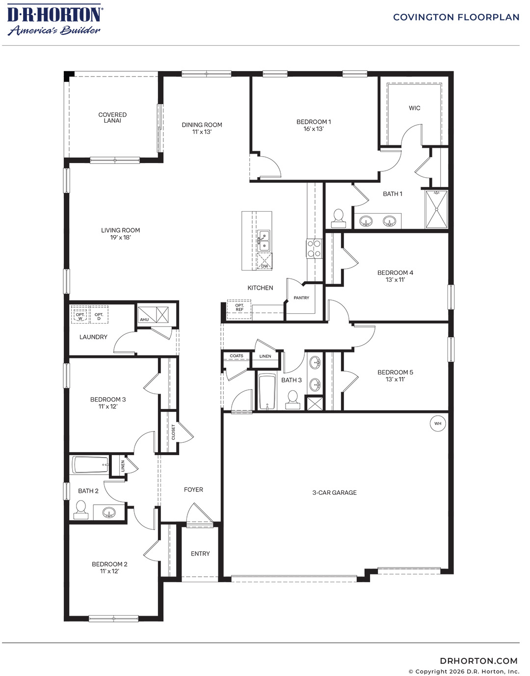 Covington Floor Plan