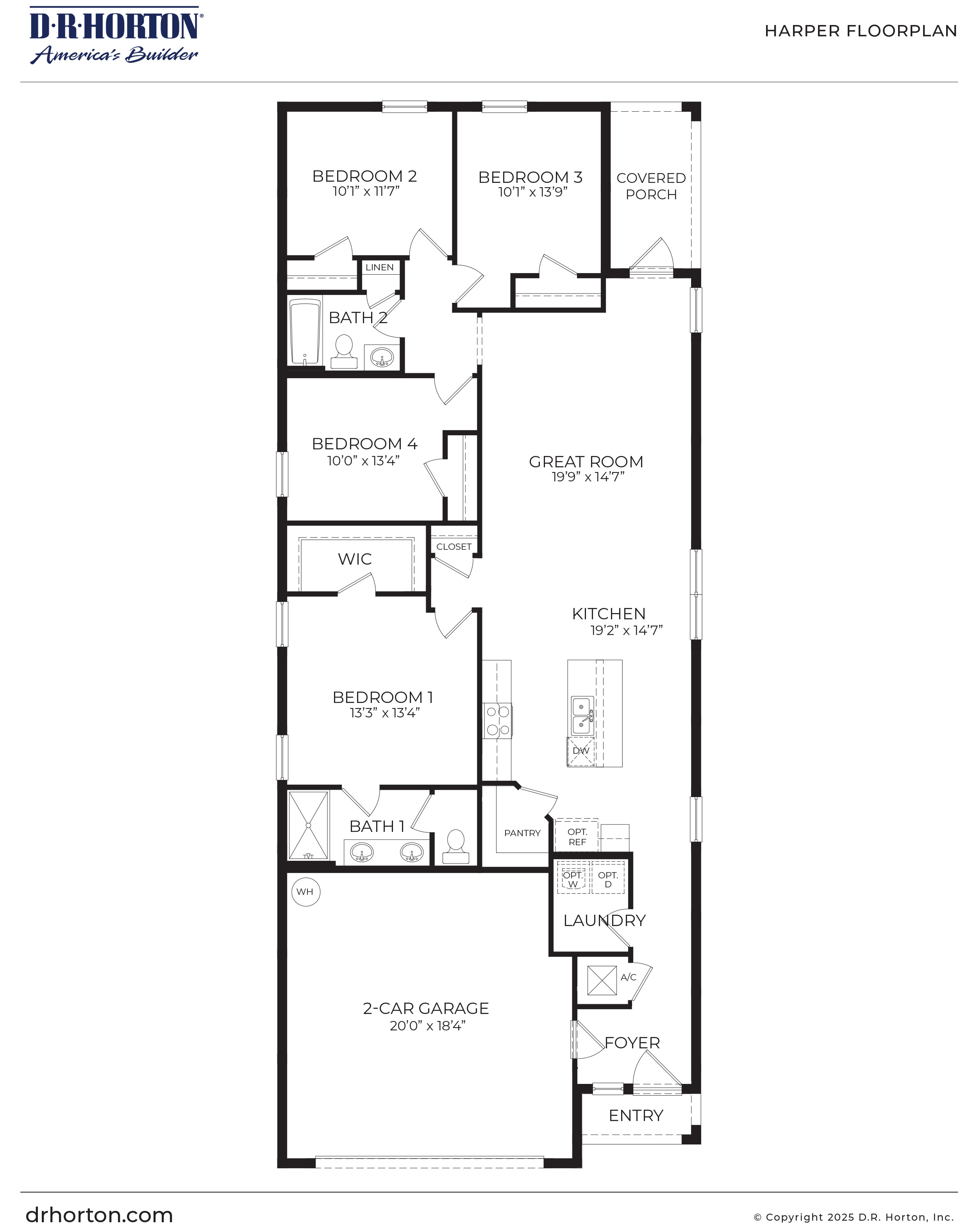 Harper Floorplan