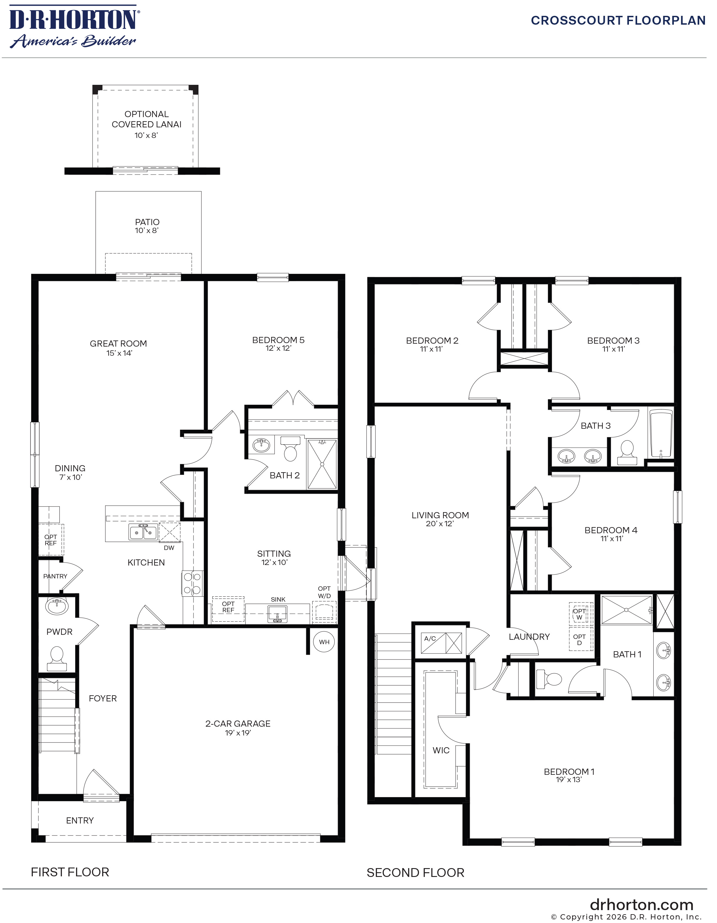 Crosscourt Floor Plan