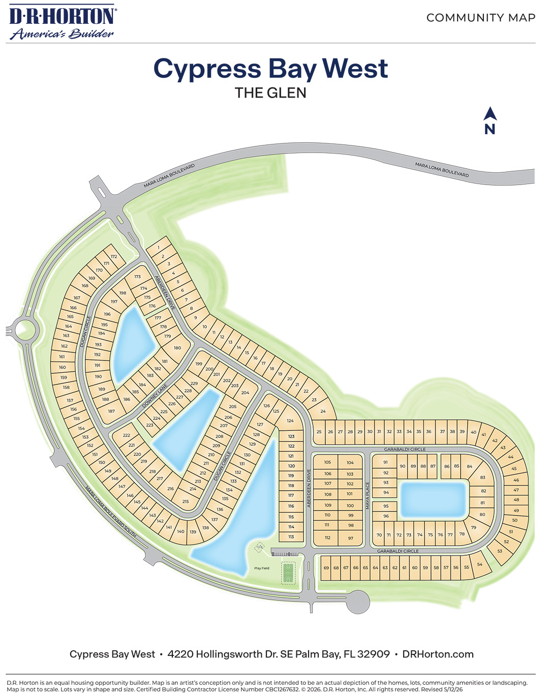 Static Lot Map