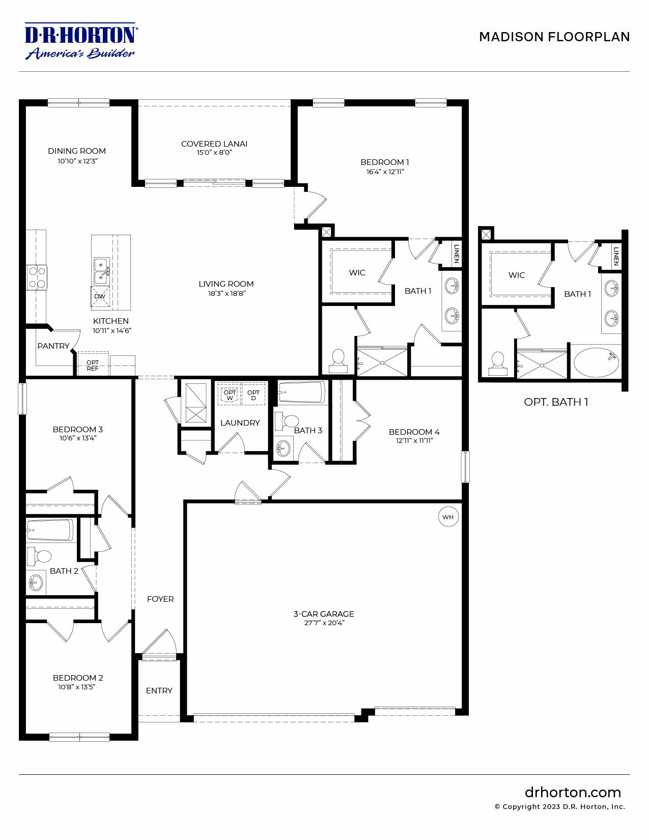 Madison Floor Plan