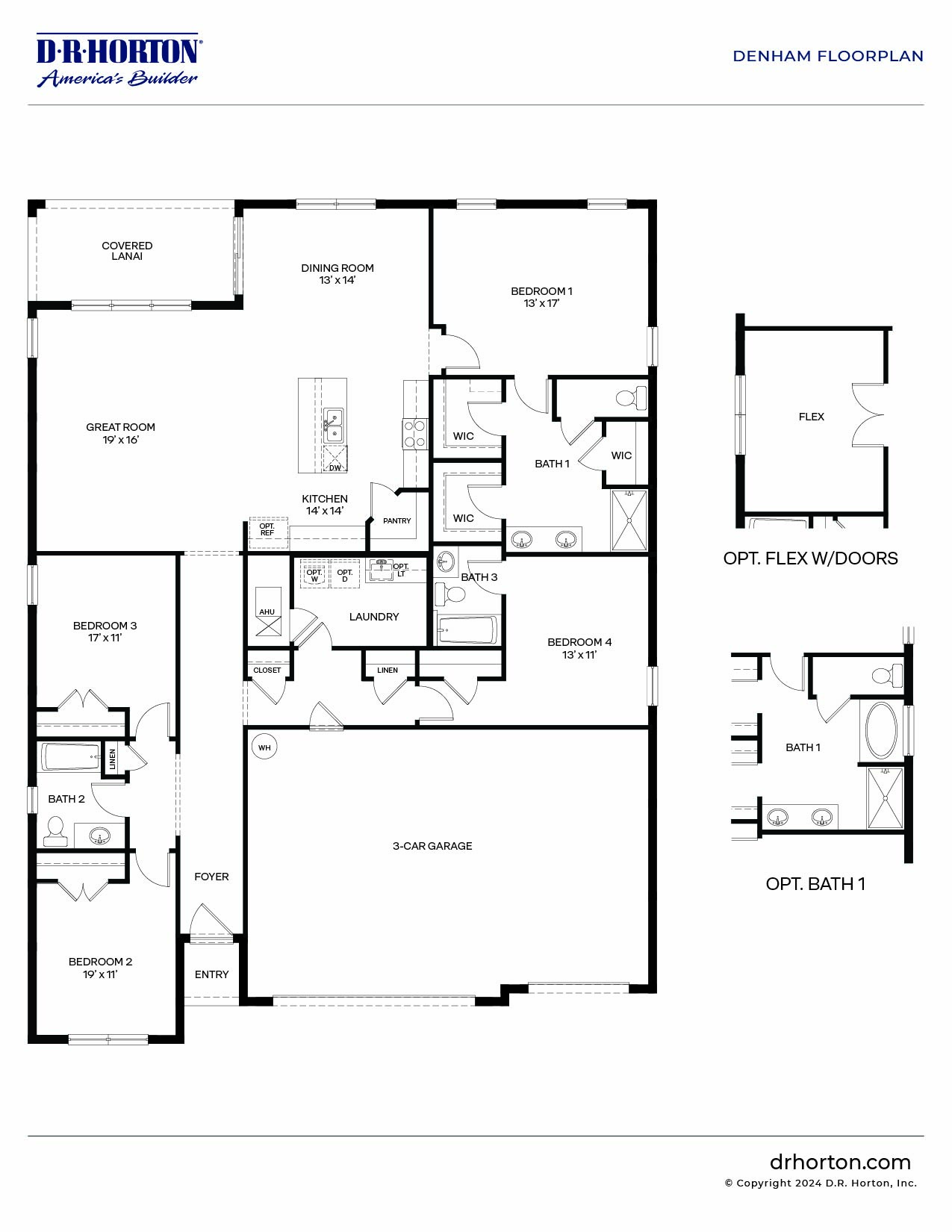 Denham Floorplan