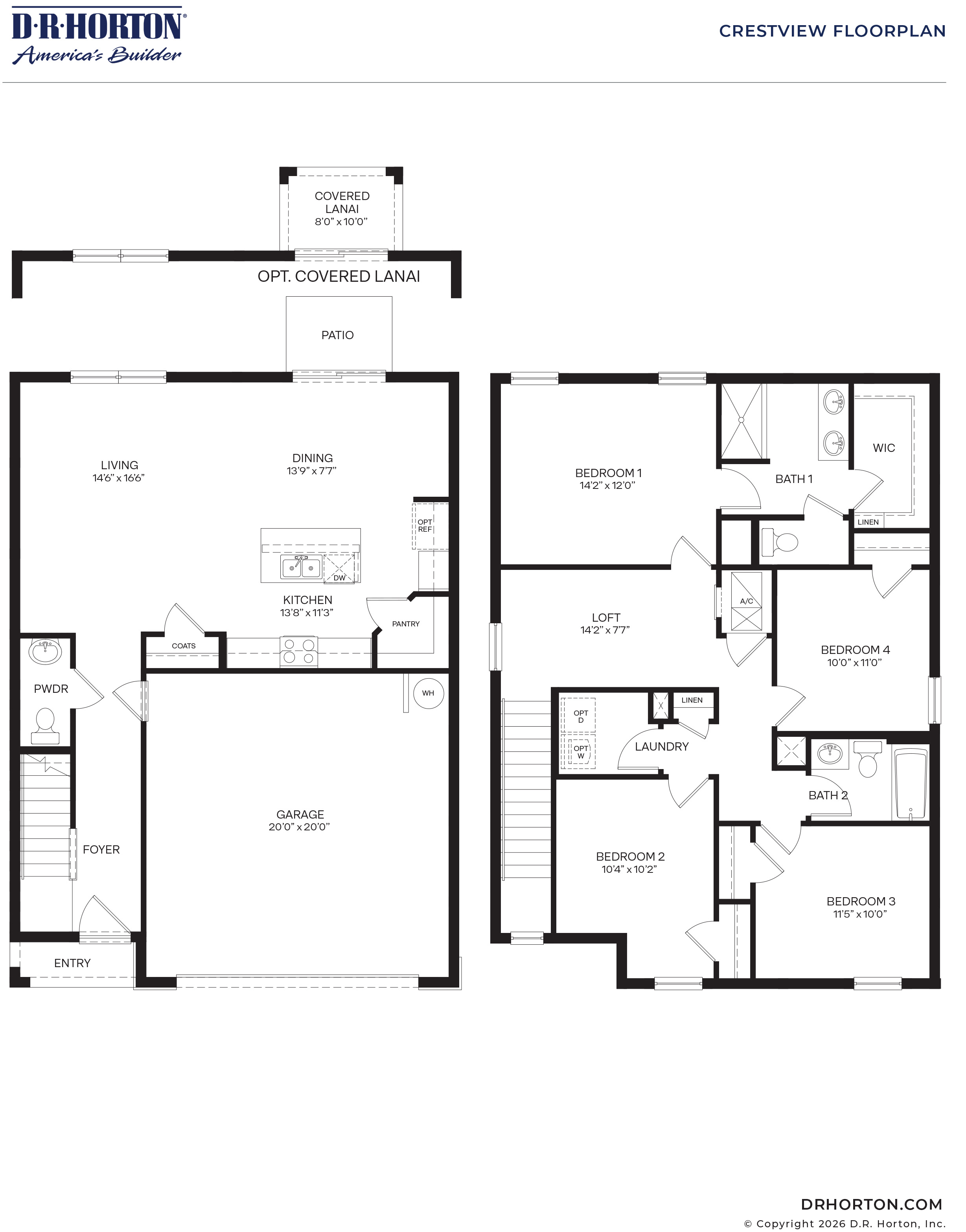 Crestview Floor Plan
