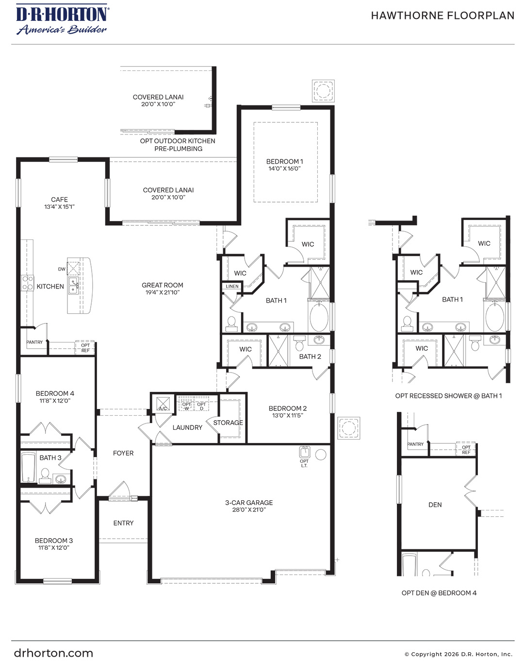 Hawthorne Floor Plan