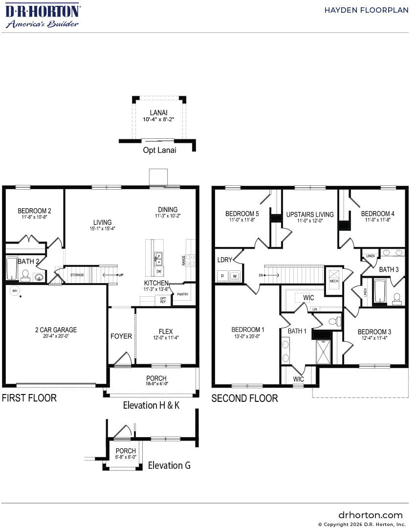 Hayden Floor Plan