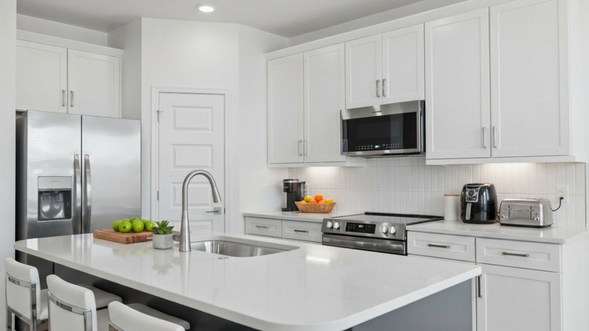 Virtually Staged Kitchen