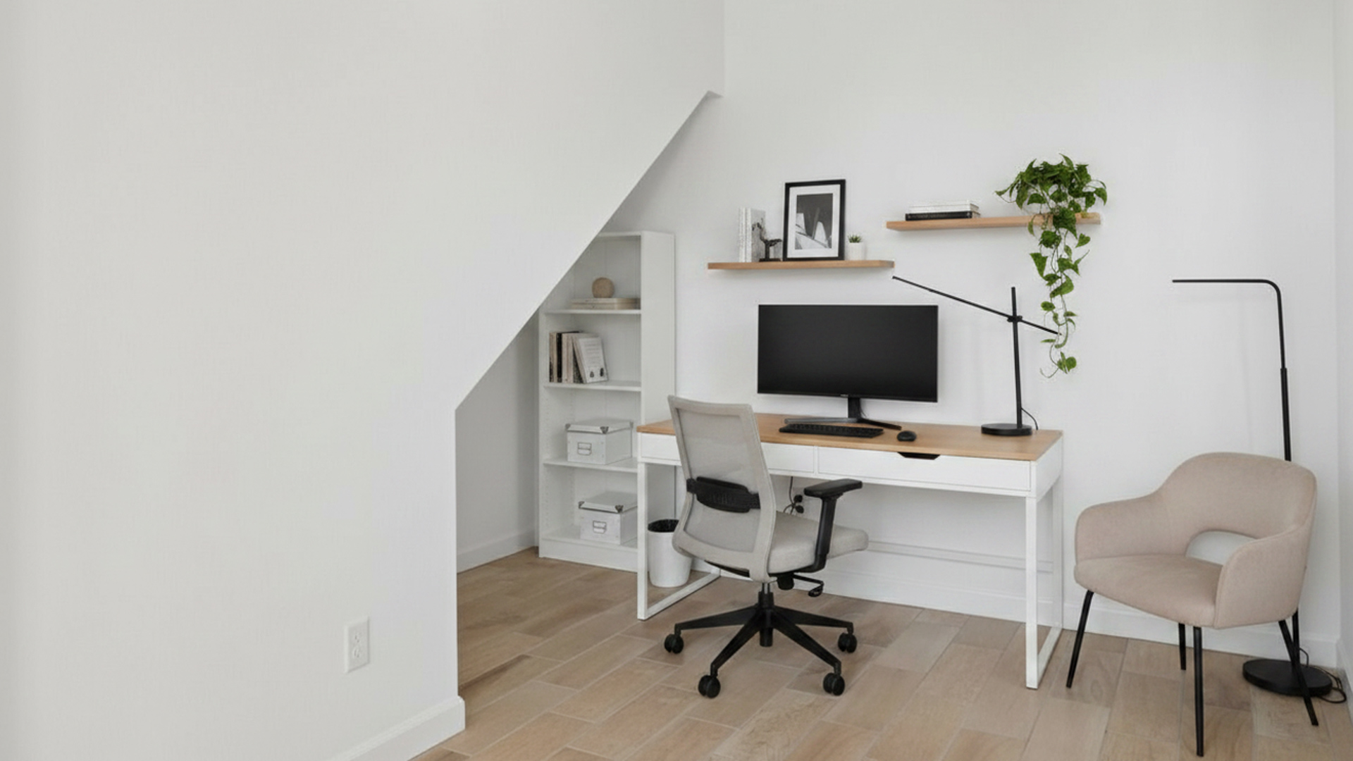 Virtually Staged Office