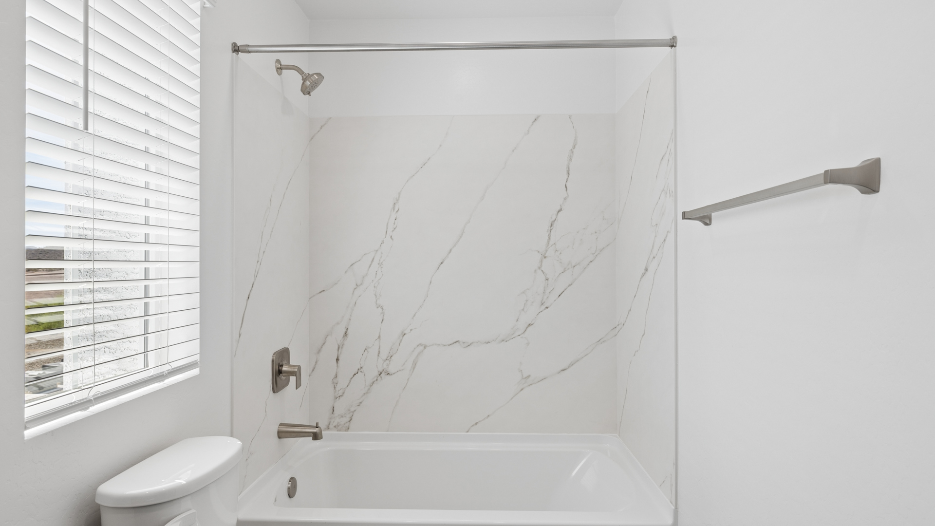 Bathroom with a soaking tub.