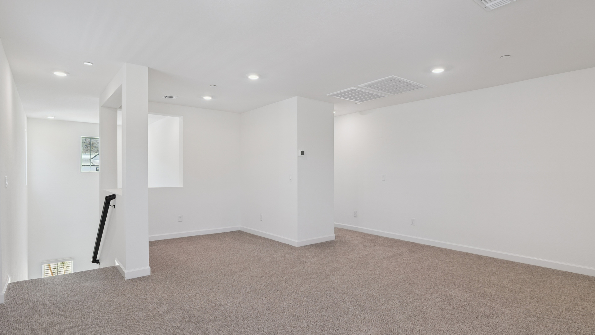 Upstairs den.
