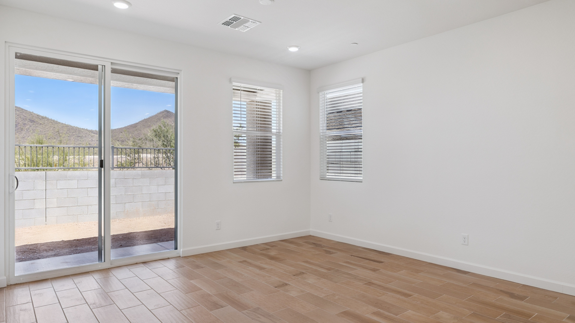 Open concept living room.