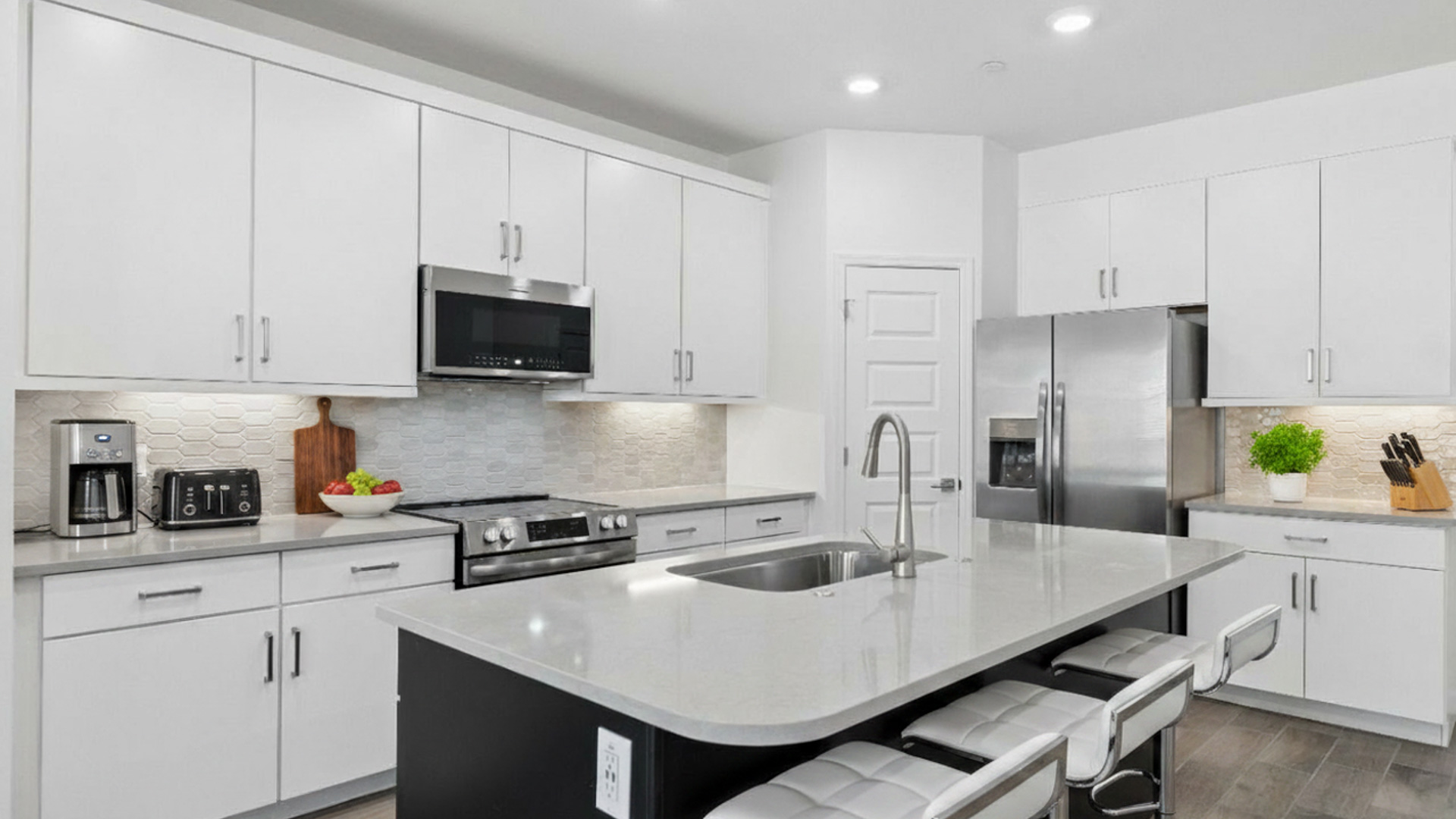 Virtually Staged Kitchen