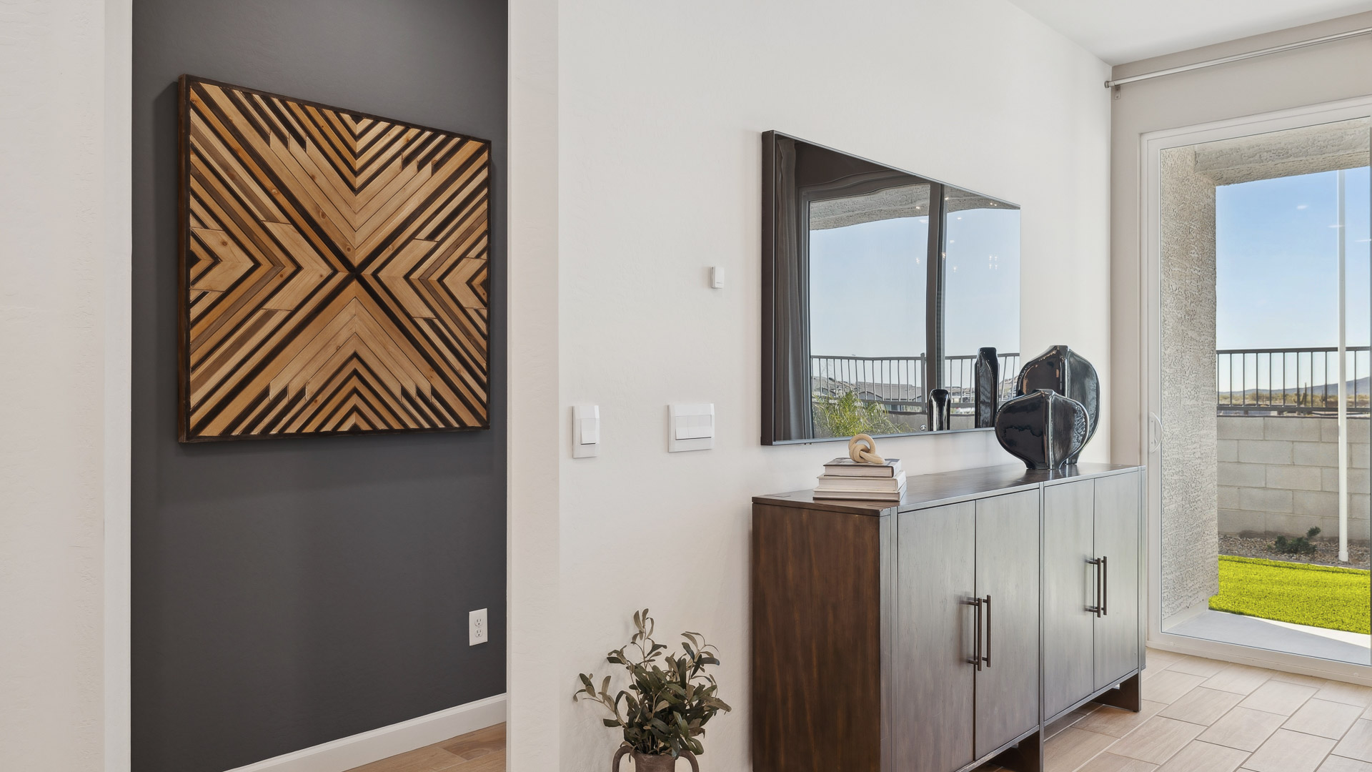 Great Room Entry to Bedroom