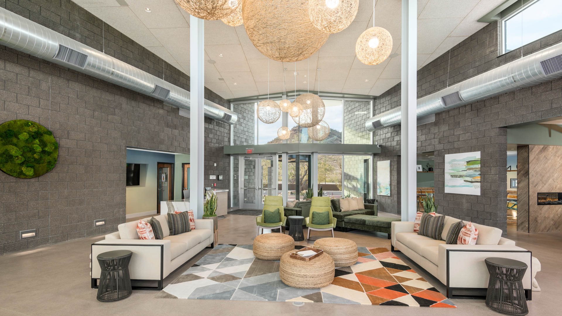 Mystic Community Amenity Center Lobby