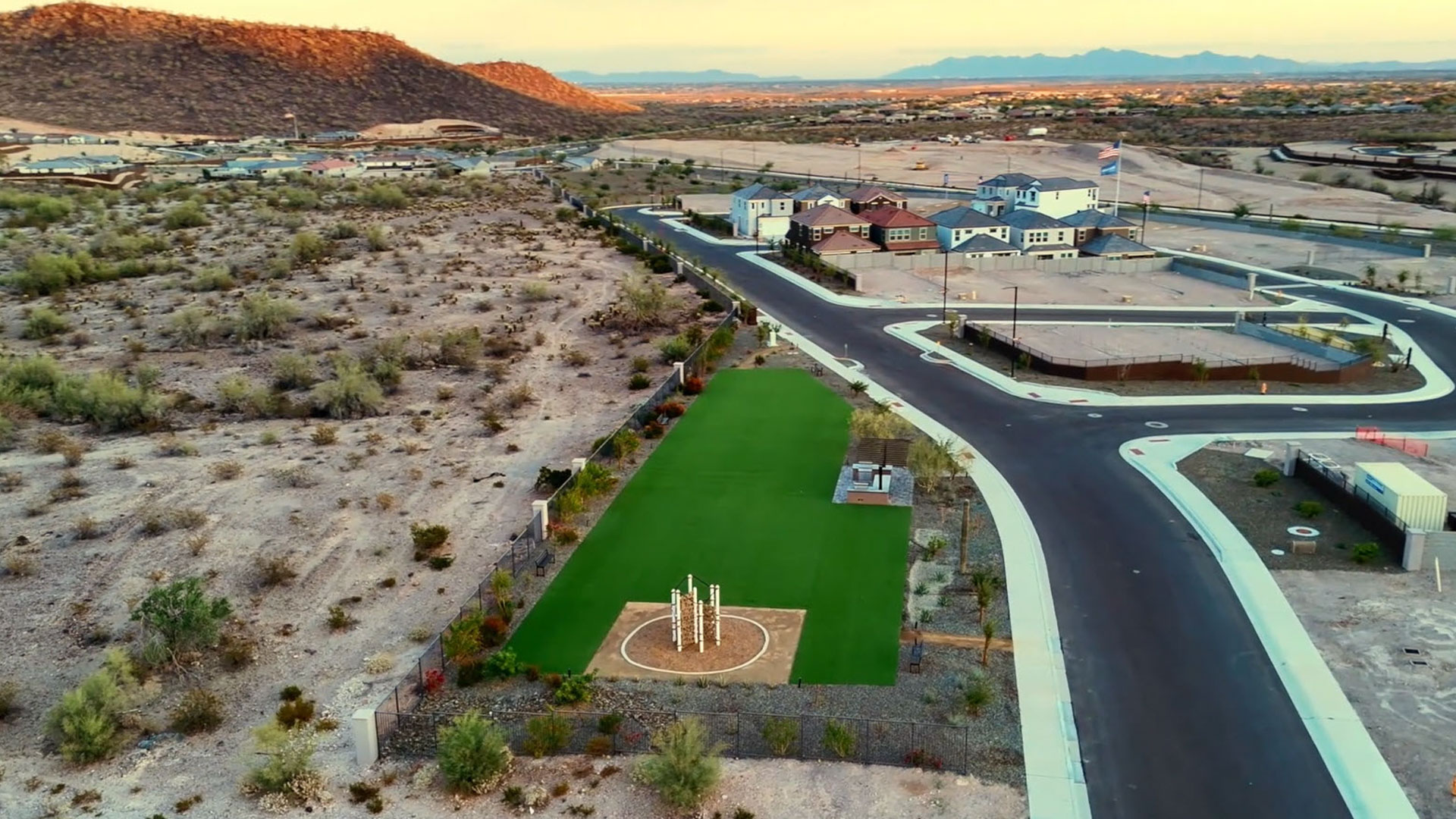 Buttes at Mystic Drone Footage