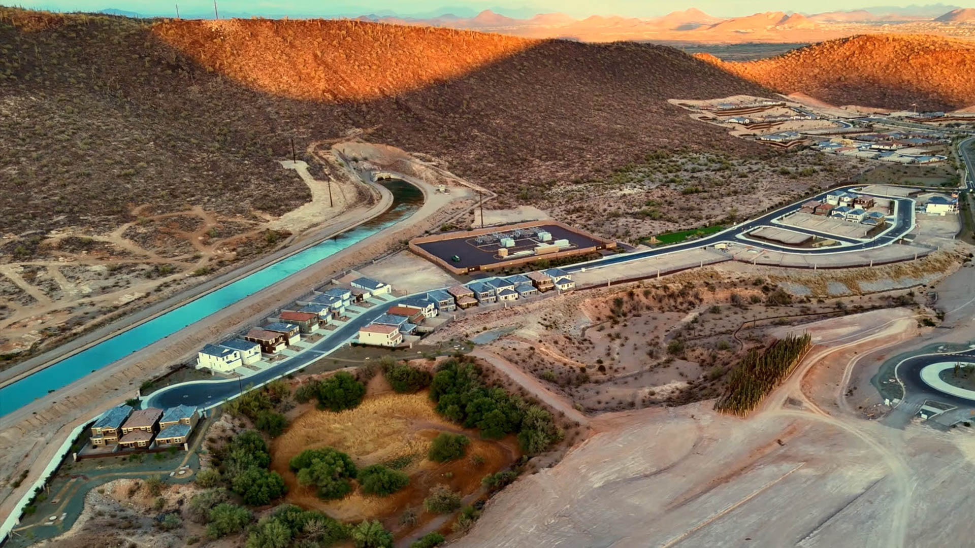 Buttes at Mystic Drone Footage