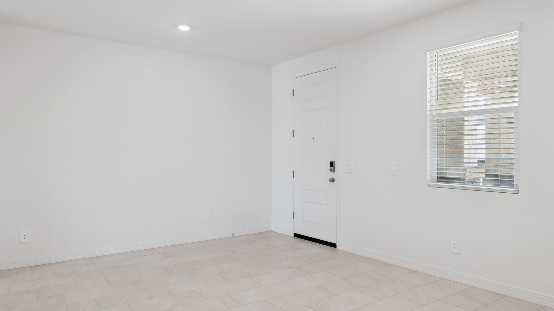 Formal dining area near the front door
