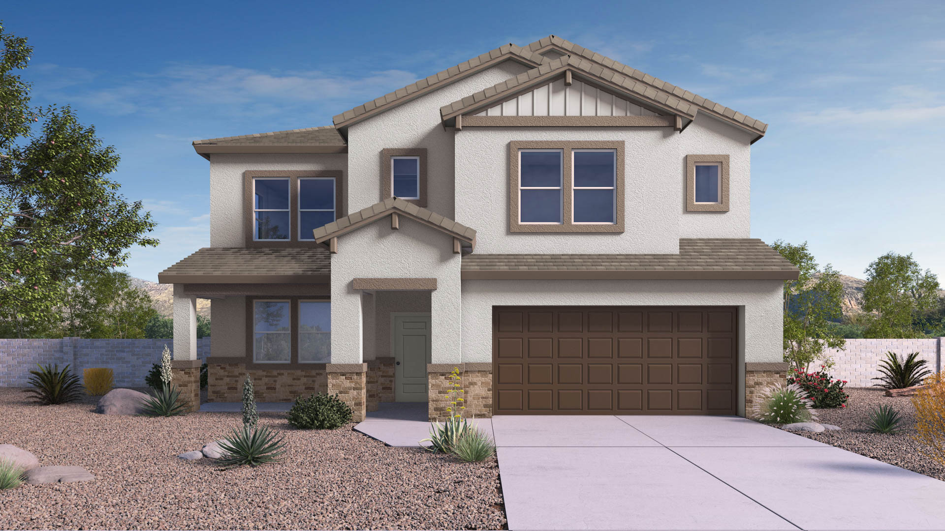 Phoenician Front Elevation F