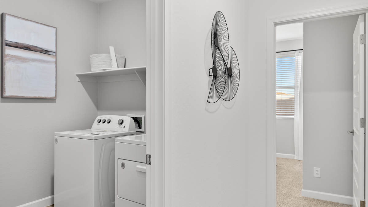 entry to laundry room