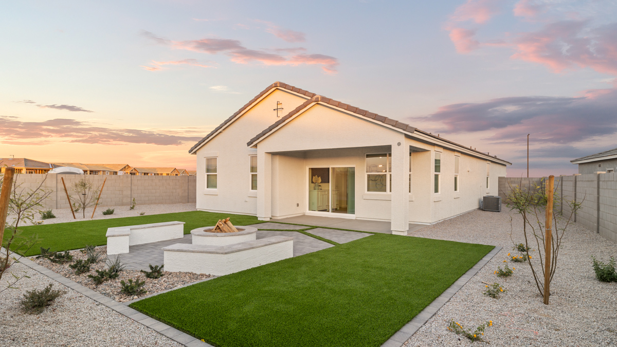 Easton Model Back of Home