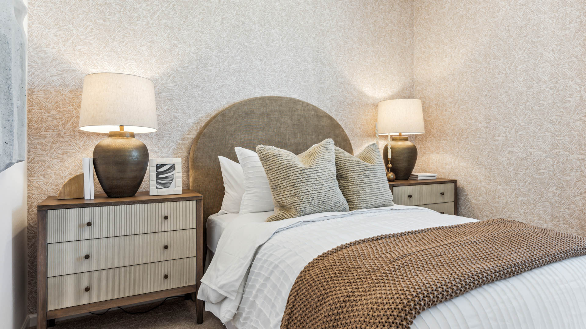 Fourth bedroom with large closet space.