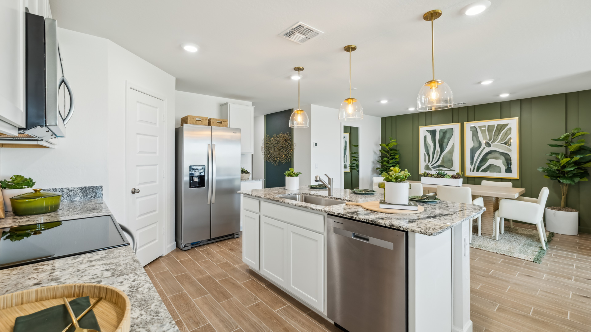 Kitchen and Dining Area