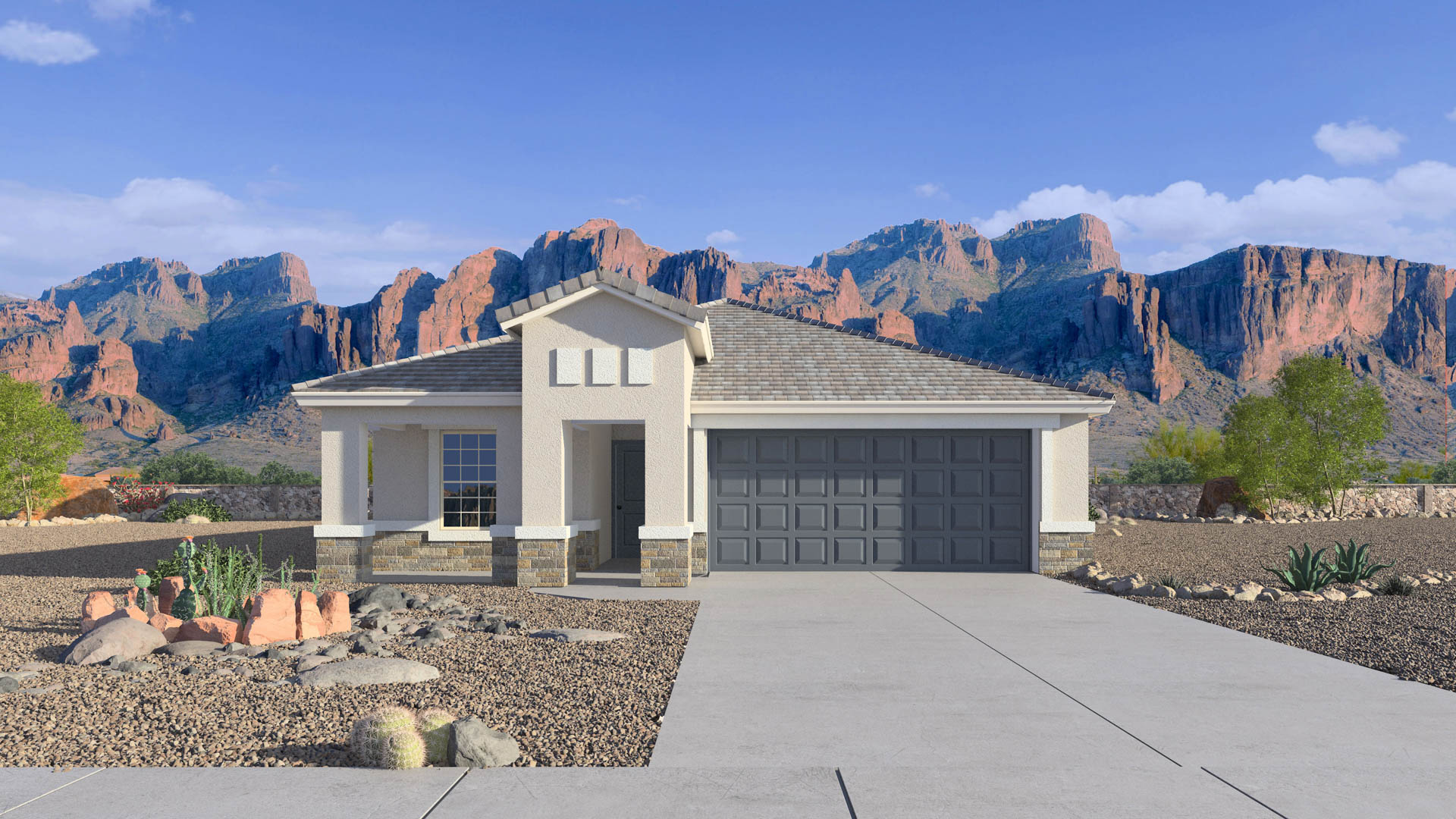 Hayden D Front Elevation