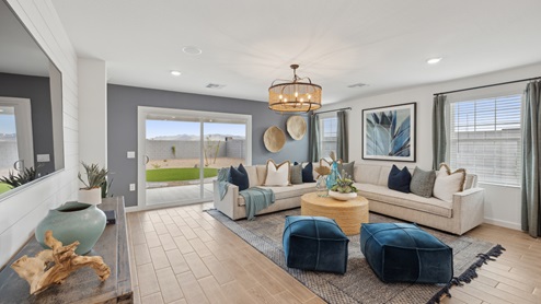 Remington Hayden Model Living Room