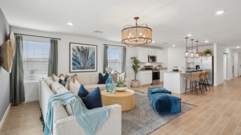 Remington Hayden Model Living Room