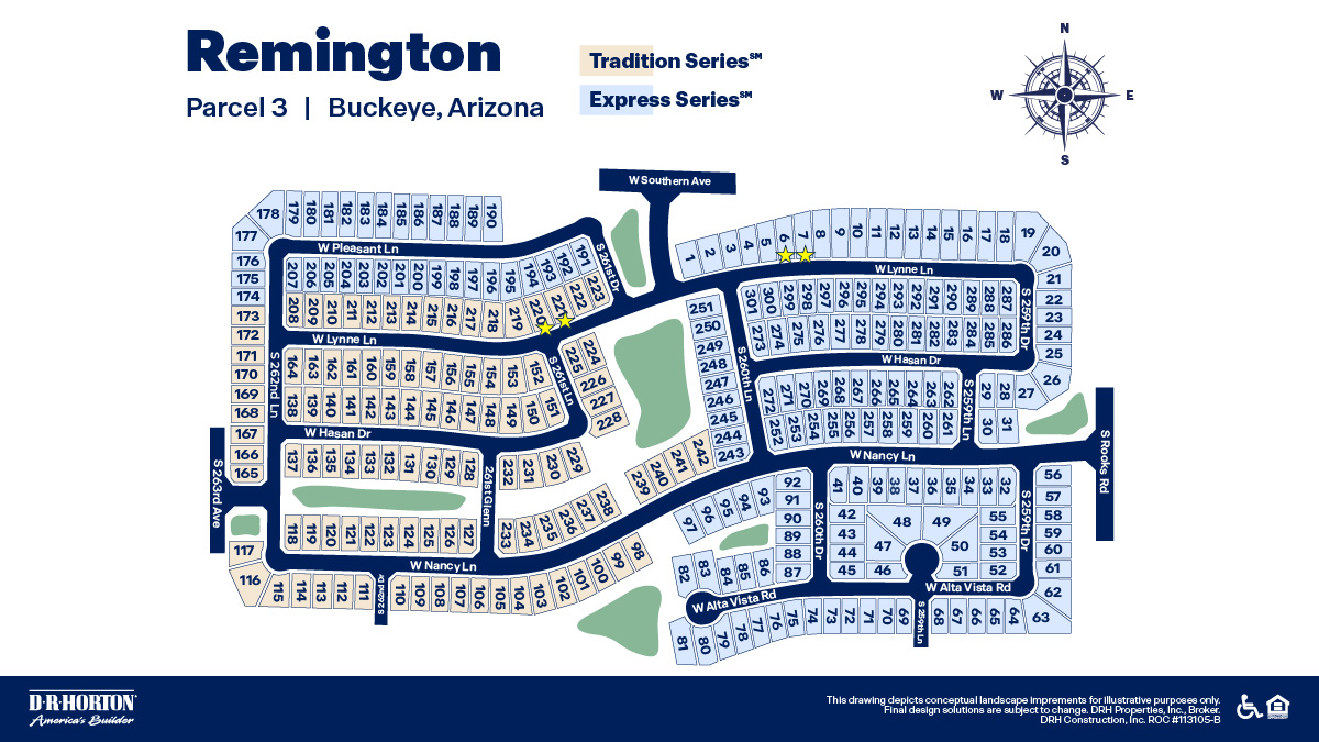 Static Lot Map