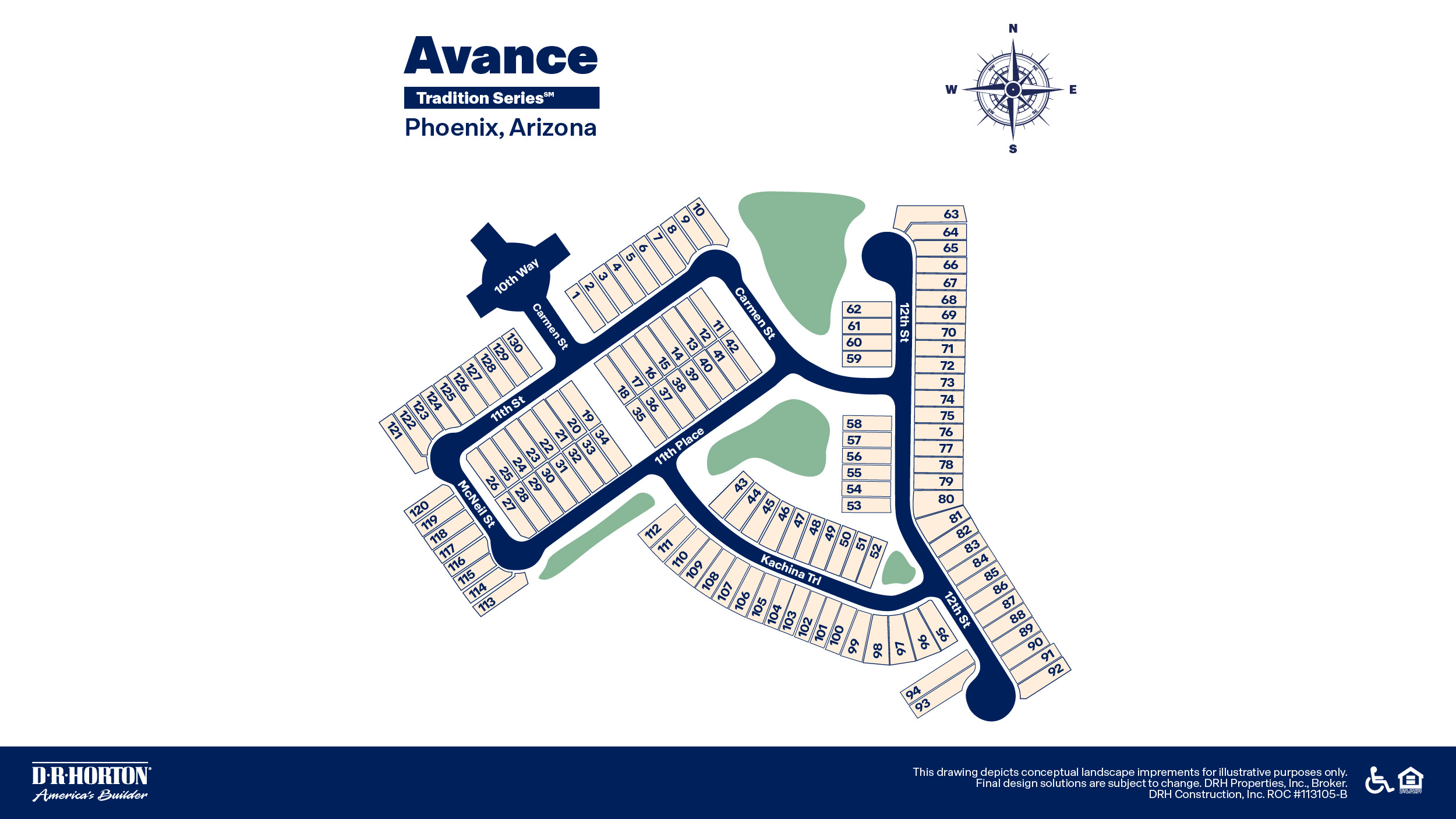 Static Lot Map