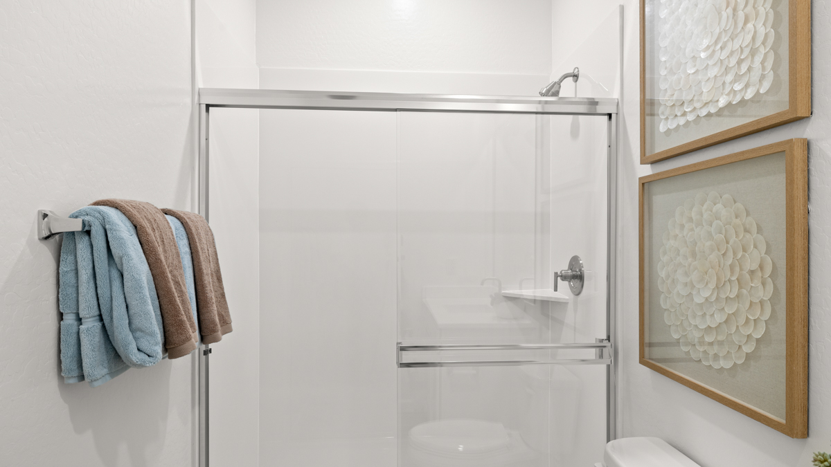 A well-designed bathroom emphasizing functionality and contemporary style.