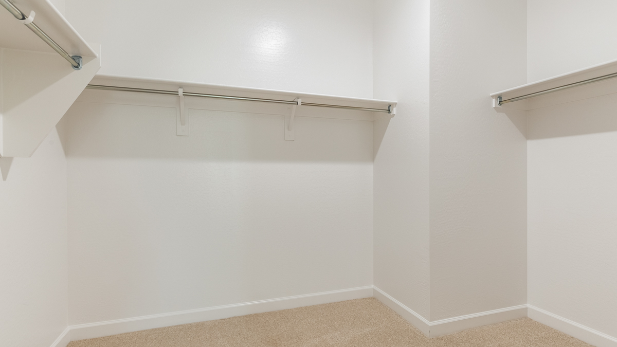 Primary closet