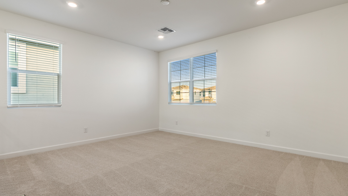 Upstairs living area