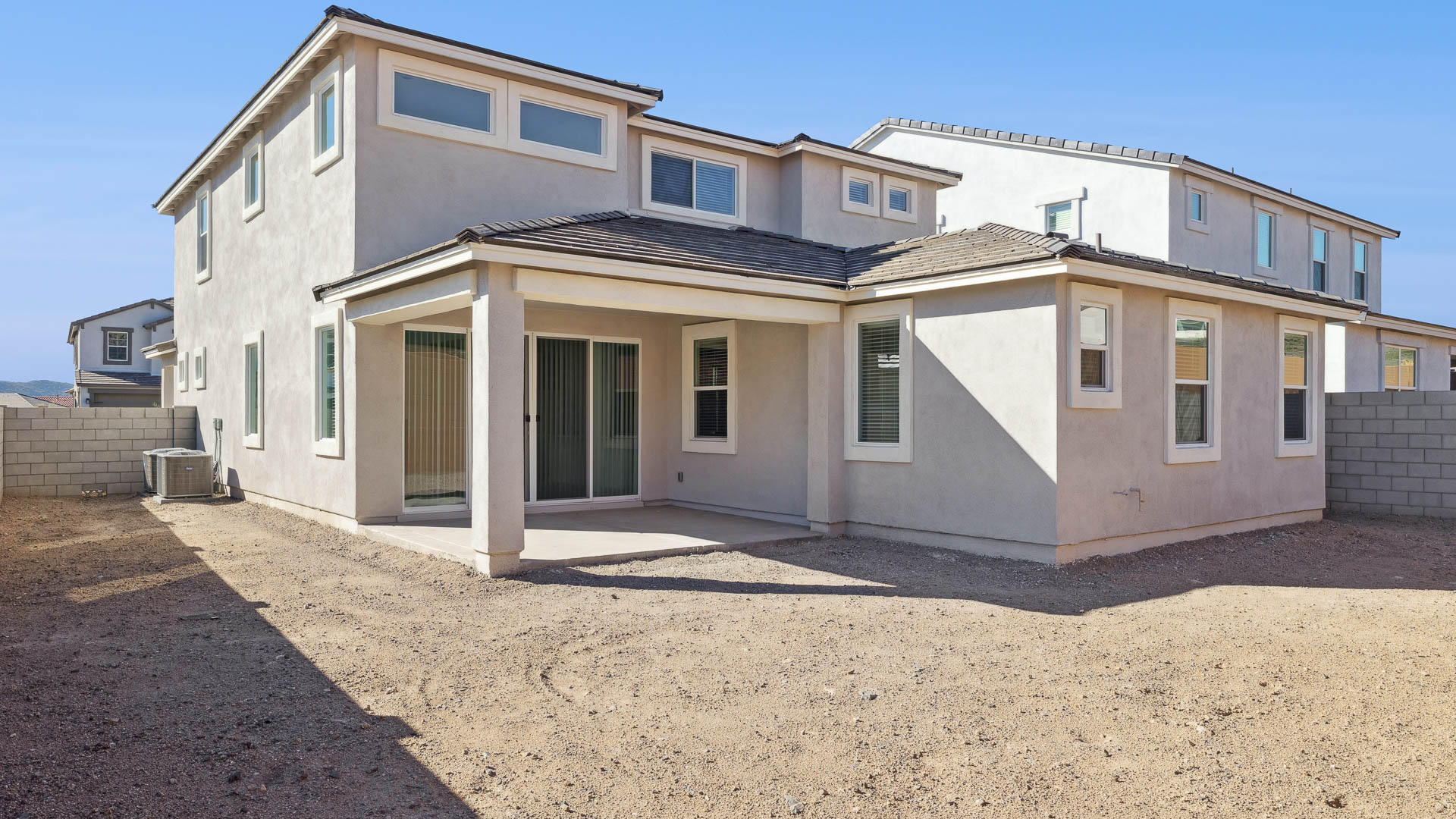 Back of Home at 6918 W BUCKHORN TRL