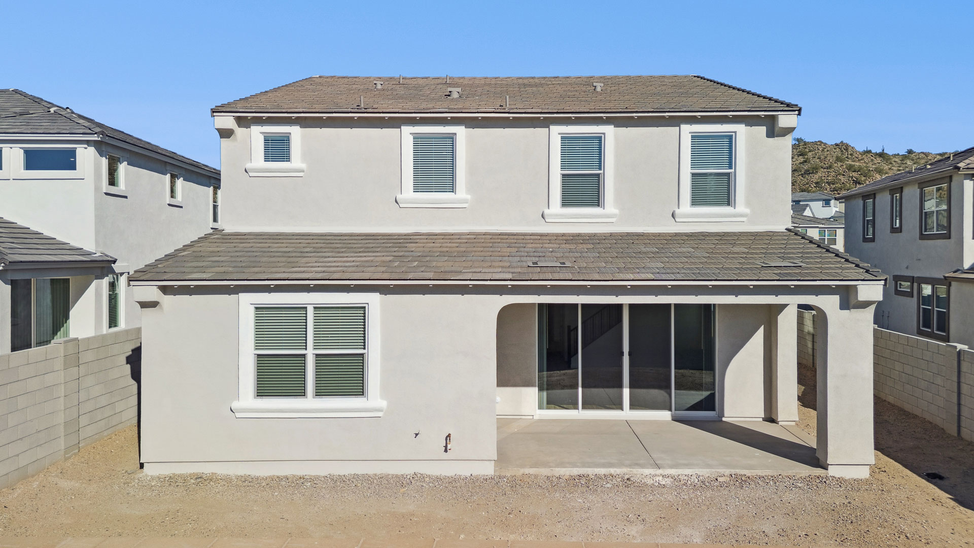 Back of Home at 6931 W BUCKHORN TRL